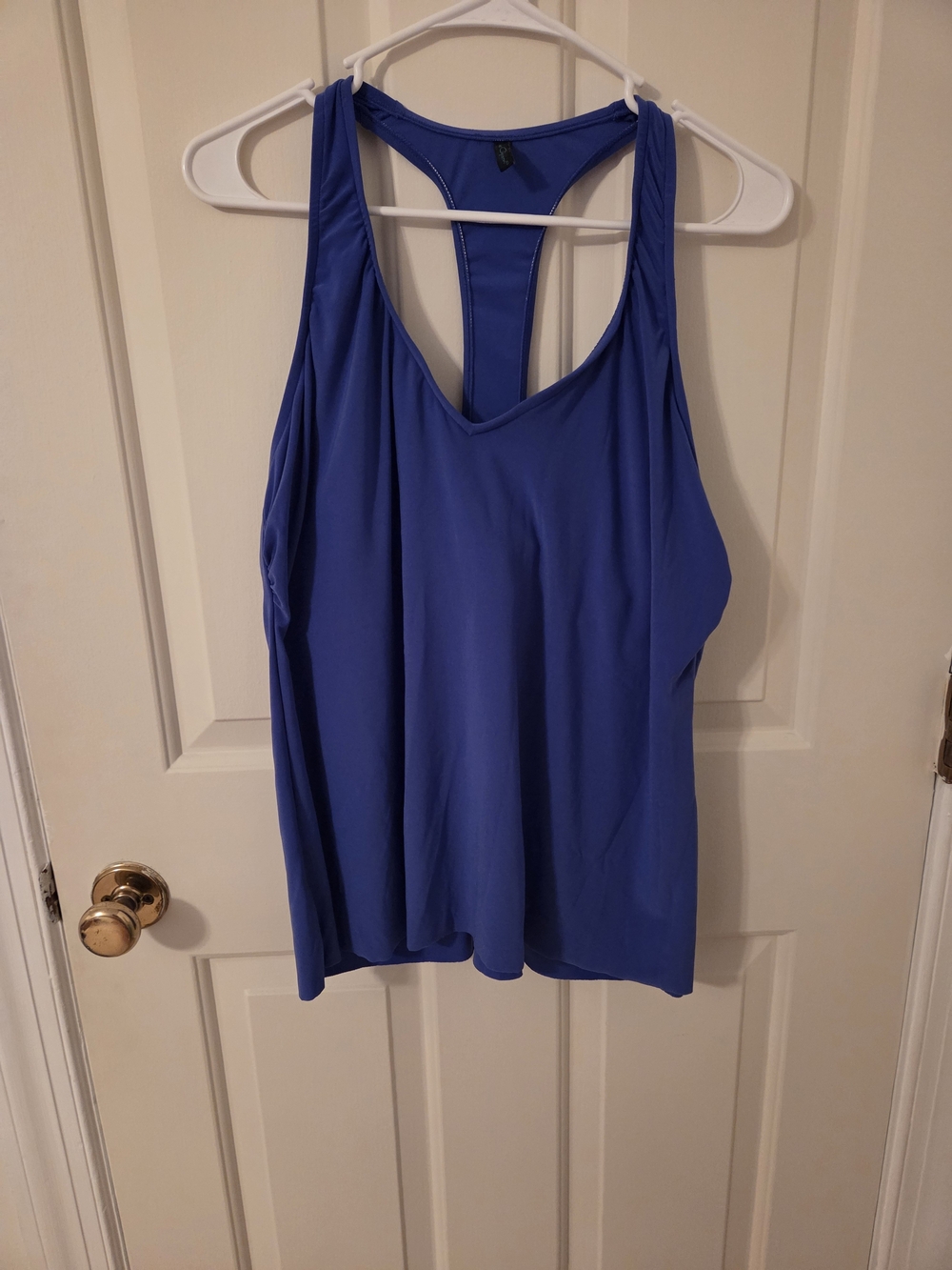 Aqua Green Women's Cobalt Blue Racerback Tank
